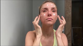 HOW I APPLY RETIN A  TRETINOIN 0025 CREAM [upl. by Sitoel]