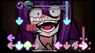 Fnf doki doki takeover bad ending [upl. by Ardnama]