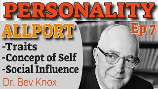 Gordon Allport – Personological Trait Theory – Theories of Personality Series [upl. by Einnor799]