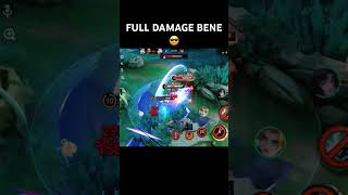 BENEDETTA FULL DAMAGE😎 mobilelegends benedettatop1global benedettaml mlbb milglobal [upl. by Issiah829]