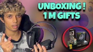 1 M GIFT BY BOOTCAMP BOYS 🤩 UNBOXING AND REVIEW [upl. by Hayimas830]