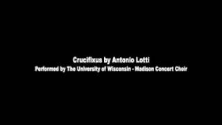 Crucifixus by Antonio Lotti [upl. by Ericka]