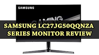 Samsung LC27JG50QQNZA Series Monitor Review [upl. by Saltsman]