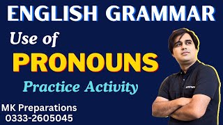 Pronouns amp Its Types in English Grammar  Concept amp Definitions  Best Examples amp Practice Activity [upl. by Carling]