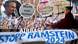 Stopp Airbase Ramstein 2024 Doku  Daniele Ganser Eugen Drewermann Ch Reymann Morgaine Kilez More [upl. by Hootman348]