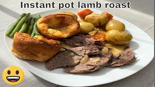 Instant pot lamb roast [upl. by Sofko]