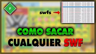 COMO SACAR CUALQUIER SWF  OBJETO  BEHAVIOR  MUNDO GATURRO [upl. by Kotz]