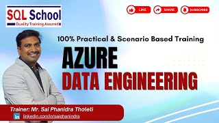 Azure Data Engineering Demo class by SQL School [upl. by Qerat]