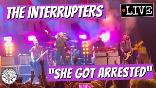 The Interrupters quotShe Got Arrestedquot LIVE [upl. by Kimberlyn]