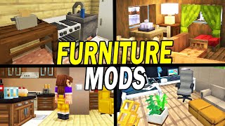 26 INCREDIBLE Minecraft Decoration amp Furniture Mods Forge amp Fabric [upl. by Yehus178]