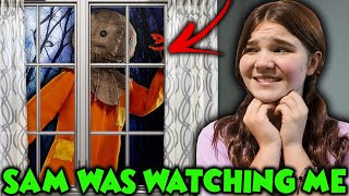 Trick Or Treat Sam Is Watching Scary Carlaylee HD Skit [upl. by Ebby537]