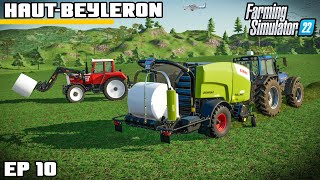 WRAP THEM UP CASH INJECTION  Farming Simulator 22  HautBeyleron  Episode 10 [upl. by Milty642]