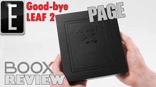 Leaf 3  No its the Onyx Boox PAGE Review [upl. by Feliza219]