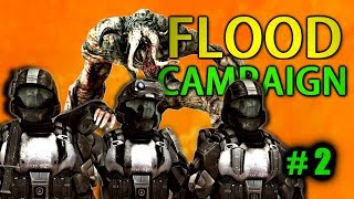 Halo Flood Campaign Part 2 [upl. by Oznofla]