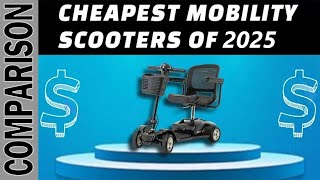 Most Affordable Mobility Scooters of 2025 [upl. by Nohsreg367]