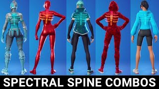 The Best TRYHARD Spectral Spine Backbling Combos In Fortnite Both Edit Styles [upl. by Boylston]