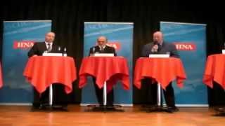 Battenberger BürgermeisterWahl 2014 Kandidaten auf dem Podium [upl. by Lewes739]