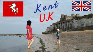 UK Kent Impressions  Kingsgate Bay  WestgateonSea  Canterbury Slideshow [upl. by Ecnerret944]