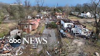 At least 9 dead as tornadoes rip through Alabama [upl. by Latsyrcal531]