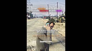 Michael Turned Into Trevor Here 💀 gta gta5 grandtheftauto [upl. by Yrehcaz]