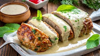 Der perfekte Hackbraten Saftig aromatisch und einfach zuzubereiten [upl. by Annay484]