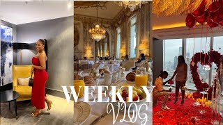 VLOG  SUPRISE ENGAGEMENT ADDRESSING NEGATIVITY AFTERNOON TEA amp MORE  Edwige ala mode [upl. by Justus]