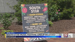 South Star Music Festival Lineup Announced  April 23 2024  News 19 at 4 pm [upl. by Maribelle]