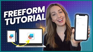 What is Freeform How to Use Freeform on Mac iPhone and iPad [upl. by Riatsila]