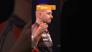 🙌Finish of the day Dimi 🤩Grand Slam of Darts Dimitri van den Bergh 🤩🎯Dart [upl. by Arreis]