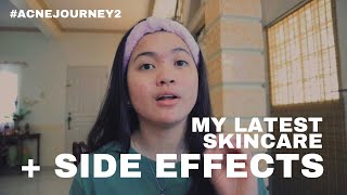 FIRST WEEK WITH ISOTRETINOIN ACNE JOURNEY 2 [upl. by Milda567]