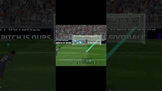 Neymar penalty goal 🔥 shorts efootball2024 efootballmobile goal neymar [upl. by Ardnalak679]