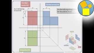 Dreitafelprojektion  Technisches Zeichnen  Rueff [upl. by Chirlin]