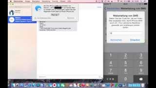iMessage SMS Weiterleitung Problemlösung Bestätigungscode [upl. by Florina709]