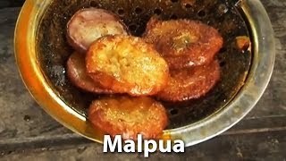 Malpua at Bancharam  Kolkata  Bengali Cuisine [upl. by Appleby]