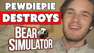 PewDiePie Destroys Bear Simulator Dev Quits  The Know [upl. by Elyac]