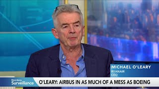 Ryanair CEO OLeary on Raising Ticket Prices Boeing Jet Delays [upl. by Lalita]