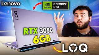 Lenovo LOQ  i5 12th Gen 6GB RTX 3050  BEST Ever Gaming Laptop  😍 [upl. by Gleda]