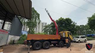 PalfingerPK23500 Truck Mounted Crane [upl. by Antone]