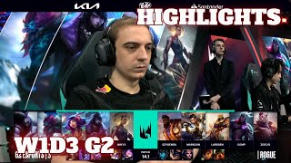 G2 vs RGE  Highlights  Week 1 Day 3 LEC Winter 2024  G2 Esports vs Rogue W1D3 [upl. by Eivla]