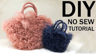 DIY NO SEW Bag Tutorial  Beginner Bag Making  Fashionable Nari [upl. by Aden]