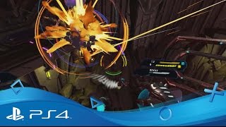 StarBlood Arena  No Gravity No Mercy – Gameplay Trailer  PlayStation VR [upl. by Kimitri]