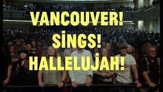 1800 person Choir Choir Choir in Vancouver sings “Hallelujah” [upl. by Etam]