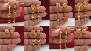 New Hanging Earrings Designs 2023 With Price  latest Jhumki pattern long earrings for womens 👌 [upl. by Wivestad205]