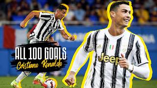 CRISTIANO RONALDO SCORES 100TH JUVENTUS GOAL  ALL 100 GOALS  CR100 🔥⚽️ [upl. by Lawler]