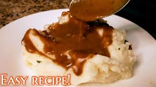 How to make brown gravy from scratch Part 1 [upl. by Elmajian]