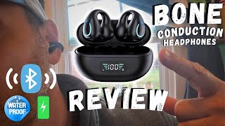 Open Ear Bone Conduction Headphones  TestingReview [upl. by Merriam]