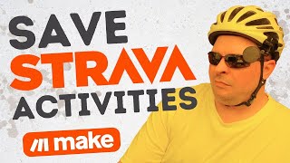 Effortlessly Save Strava Activities to Google Sheets with Makecom [upl. by Kirre780]