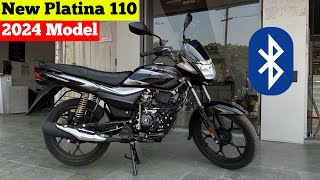 New 2024 Bajaj Platina 110 cc Review  Price and mileage  platina 110 new 2024 model  platina bike [upl. by Meirrak10]