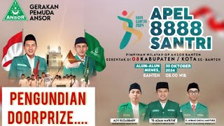 Undian Doorprize Hari Santri Nasional 2024 di Alun Alun Menes [upl. by Nitsirhc105]