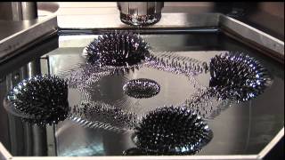 Ferrofluid Display  Programmable Liquid Metal Professional Exhibit [upl. by Armalda545]